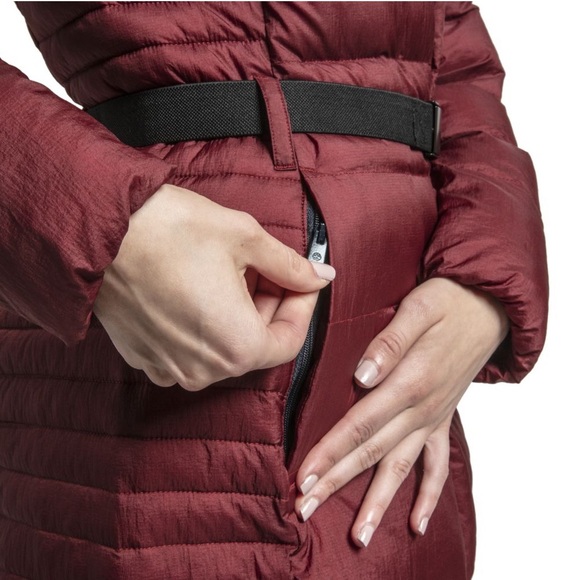 TIMBERLAND WOMEN'S LONG QUILTED JACKET - Picture 8 of 8